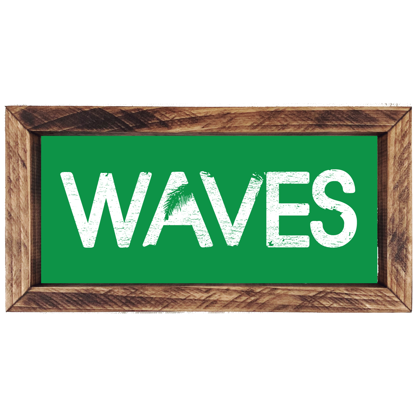 Southern Mesa Trading Co. - Wholesale Sign - Waves Mini Wood Wall Art  (More Colors)5