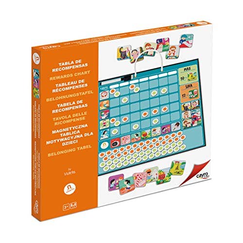 Rewards Table - Ages 3 to 12 - Magnetic Scoring for wholesale by Cayro