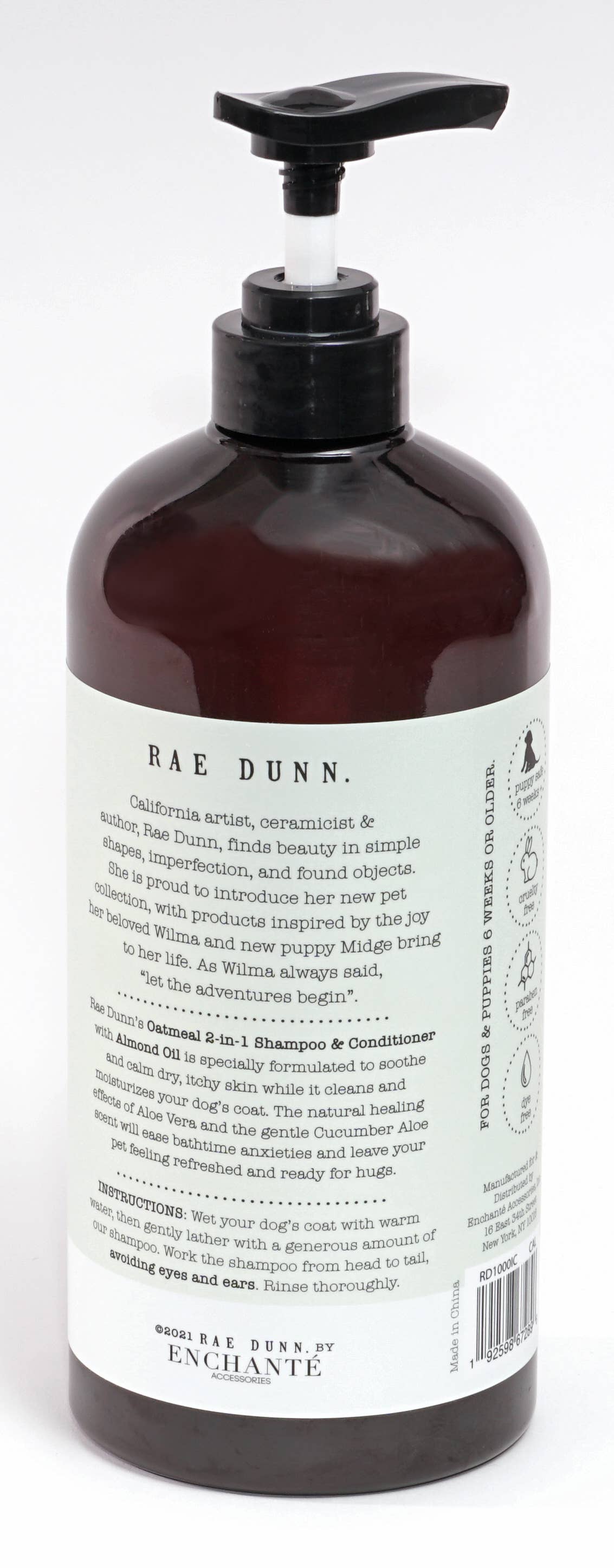 Precious Tails - Wholesale Pet Shampoo - Dog - Rae Dunn Pet Shampoo Icons - 1000ml2