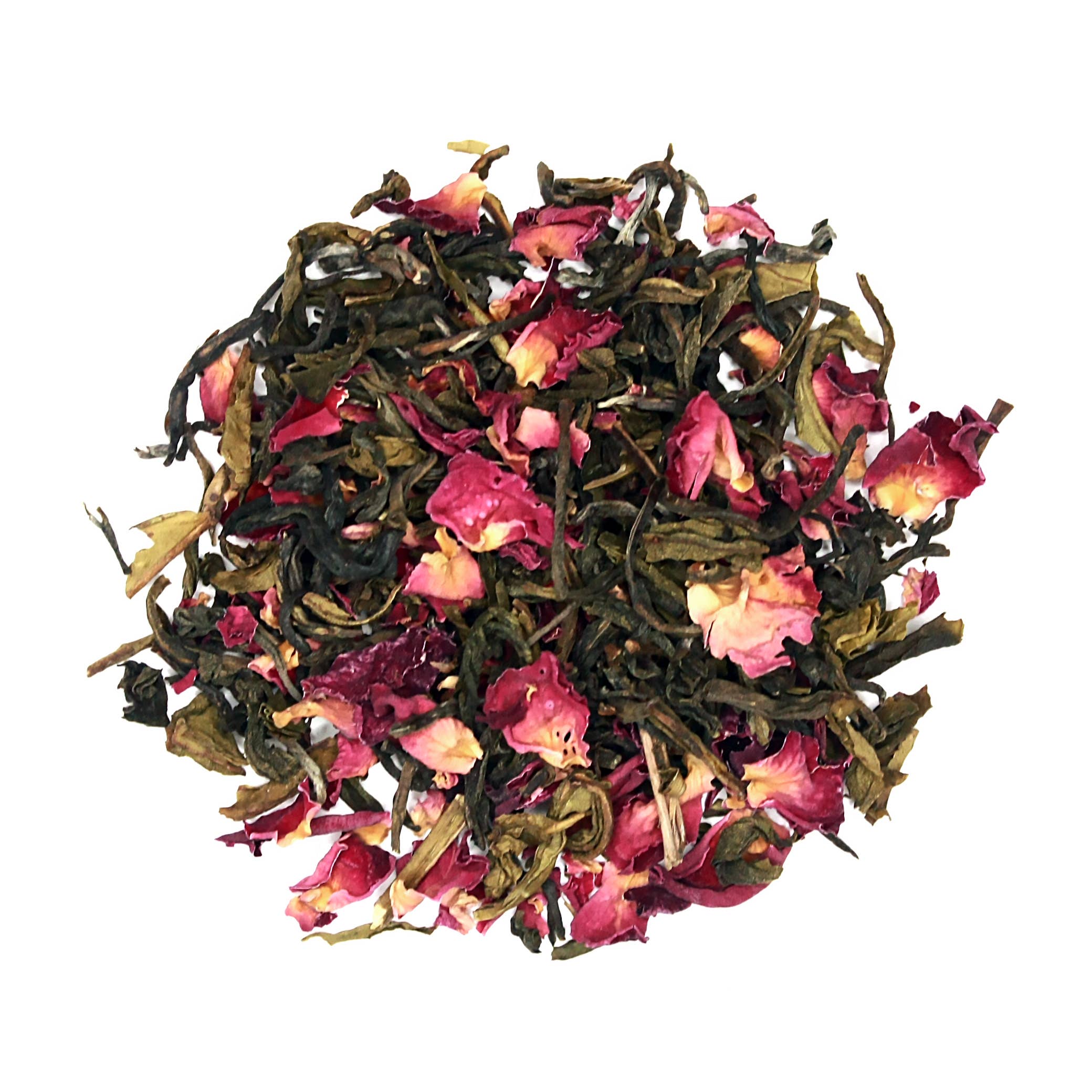 Thistle & Sprig Tea Company - Wholesale Loose Tea - Traveler Rose Green Tea, Loose Leaf2