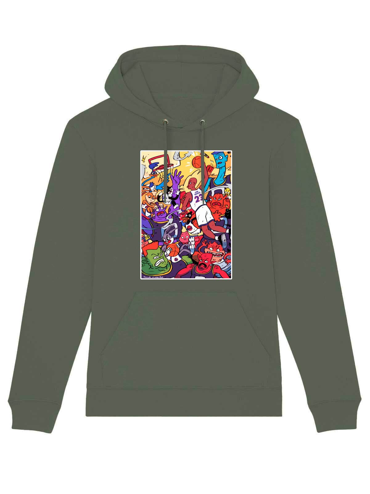 #MAISENZA – Großhandel Sweatshirt mit Grafikdruck – Unisex – Hoodie - Space Jordan von #MAISENZA2