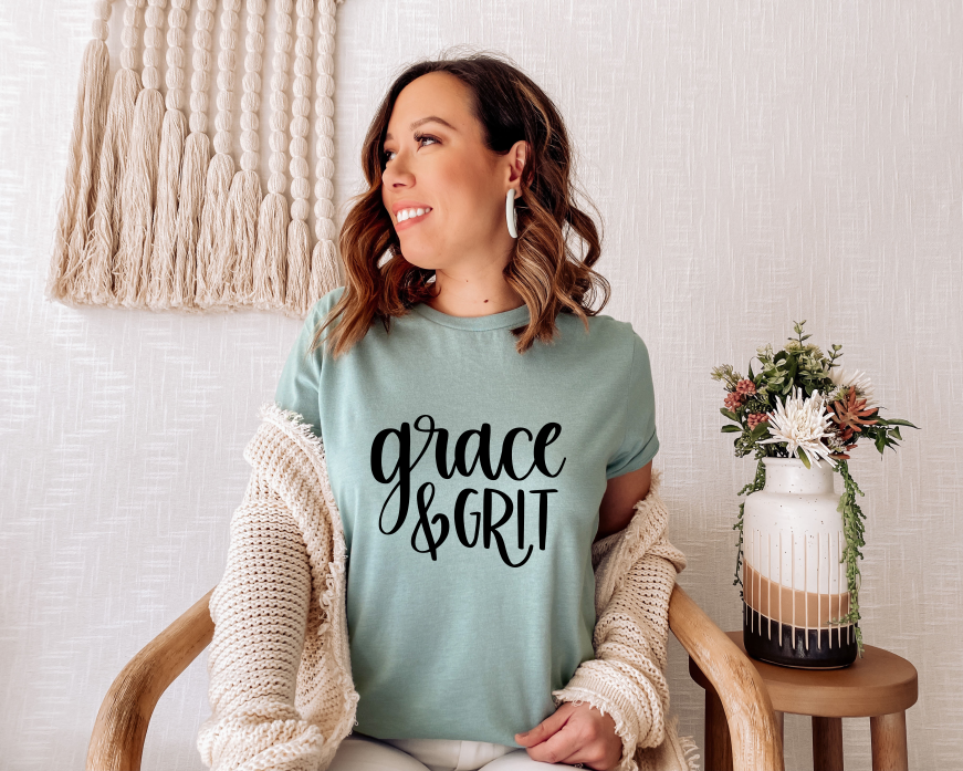 Julie Jersey Designs - Wholesale Screen Printed T-Shirt - Women's - Grace and Grit0