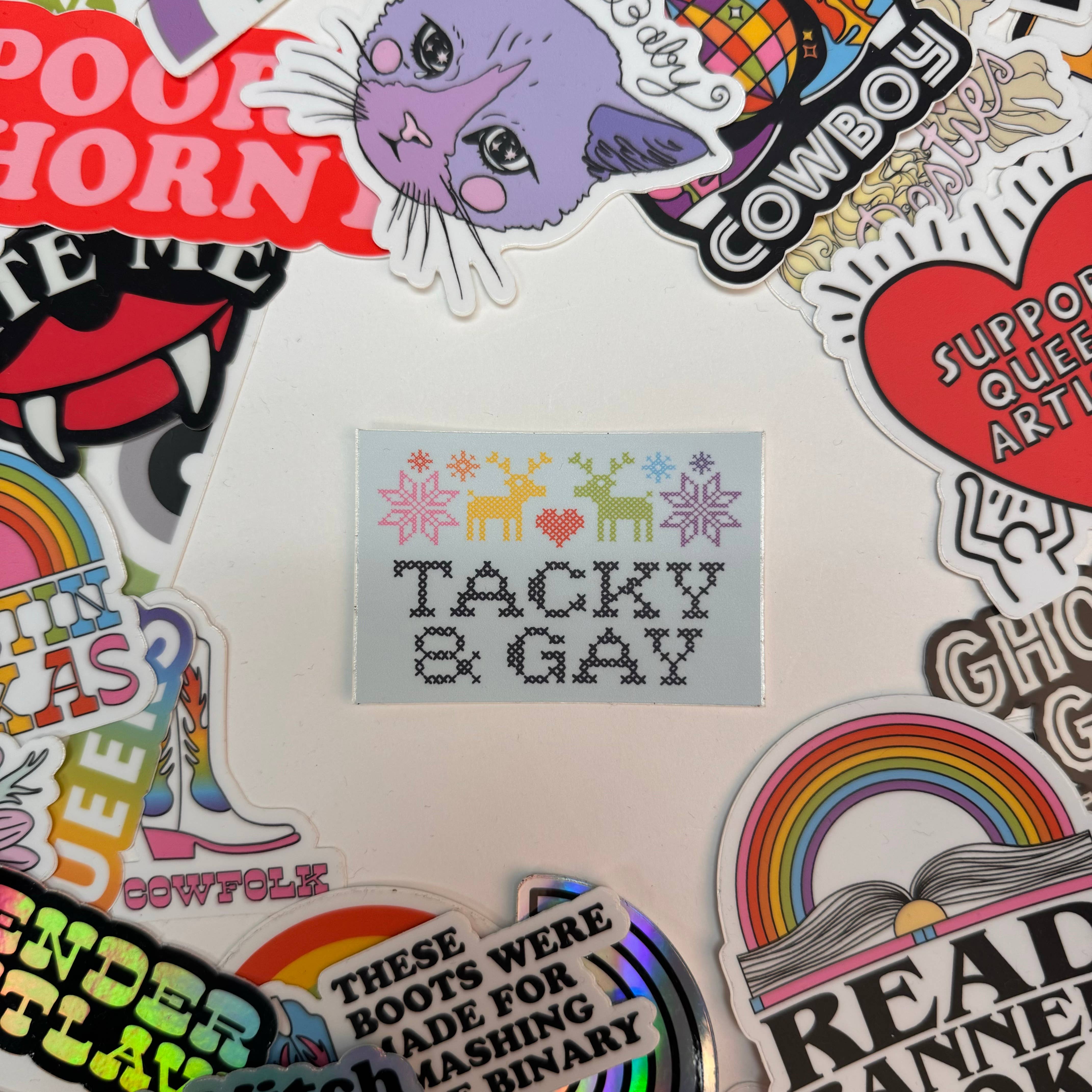 The Little Gay Shop – Adesivo por atacado – Autocolante Tacky & Gay1