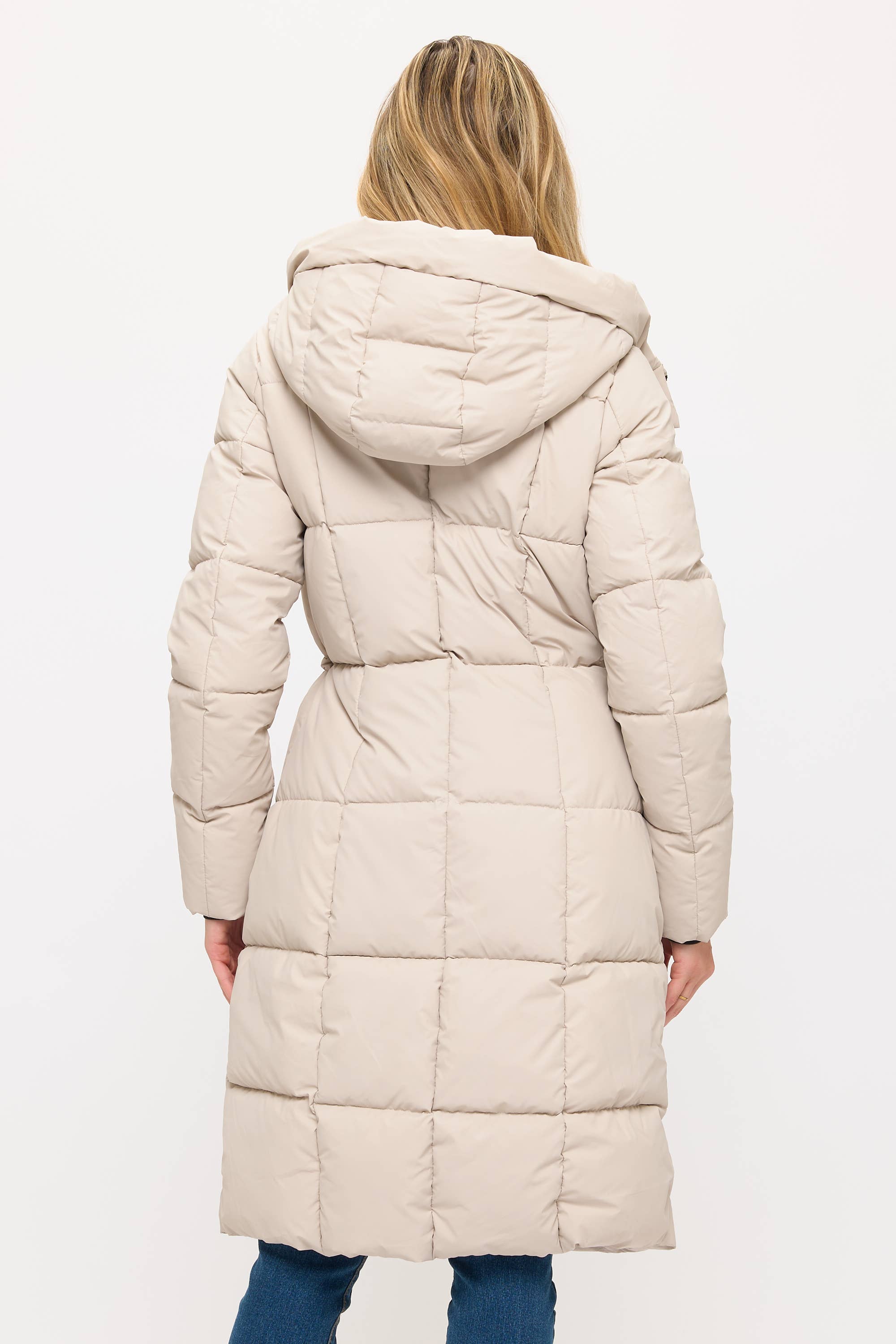 Coalition Apparel Inc - Wholesale Pufferjack - Dames - CLANP0112: Nordic Luxe Gewatteerde Jas met Capuchon7