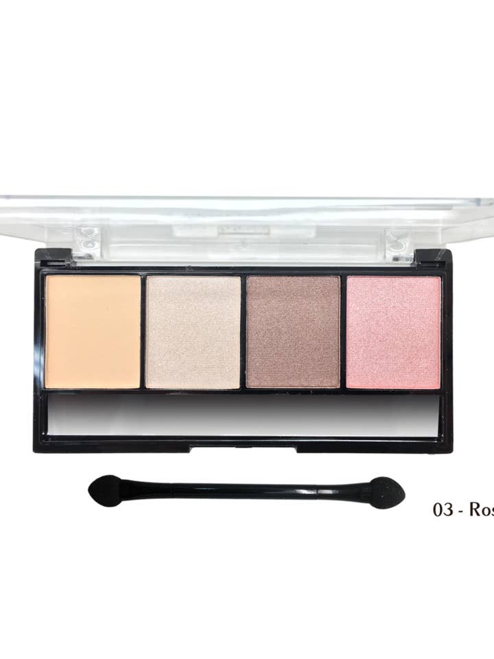Kit sombras de ojos PERFECT SET EYESHADOW aplicador 03 ROSE para venta al por mayor de sesioMWorld - M·O·I Professional