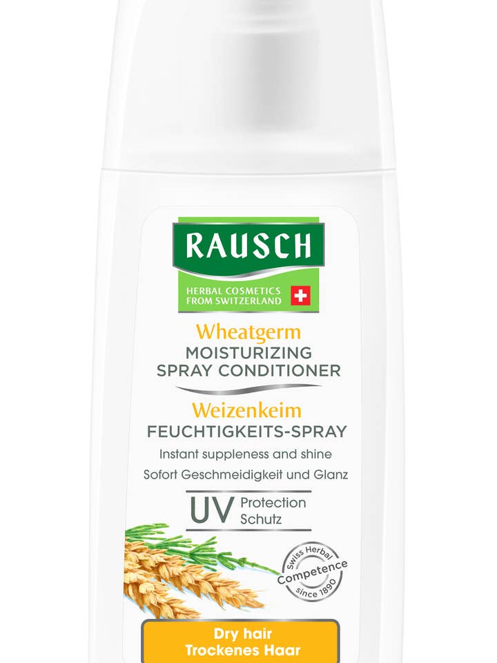 Wheatgerm Moisturzing Spray Conditioner For Dry Hair 100ml for wholesale by Rausch