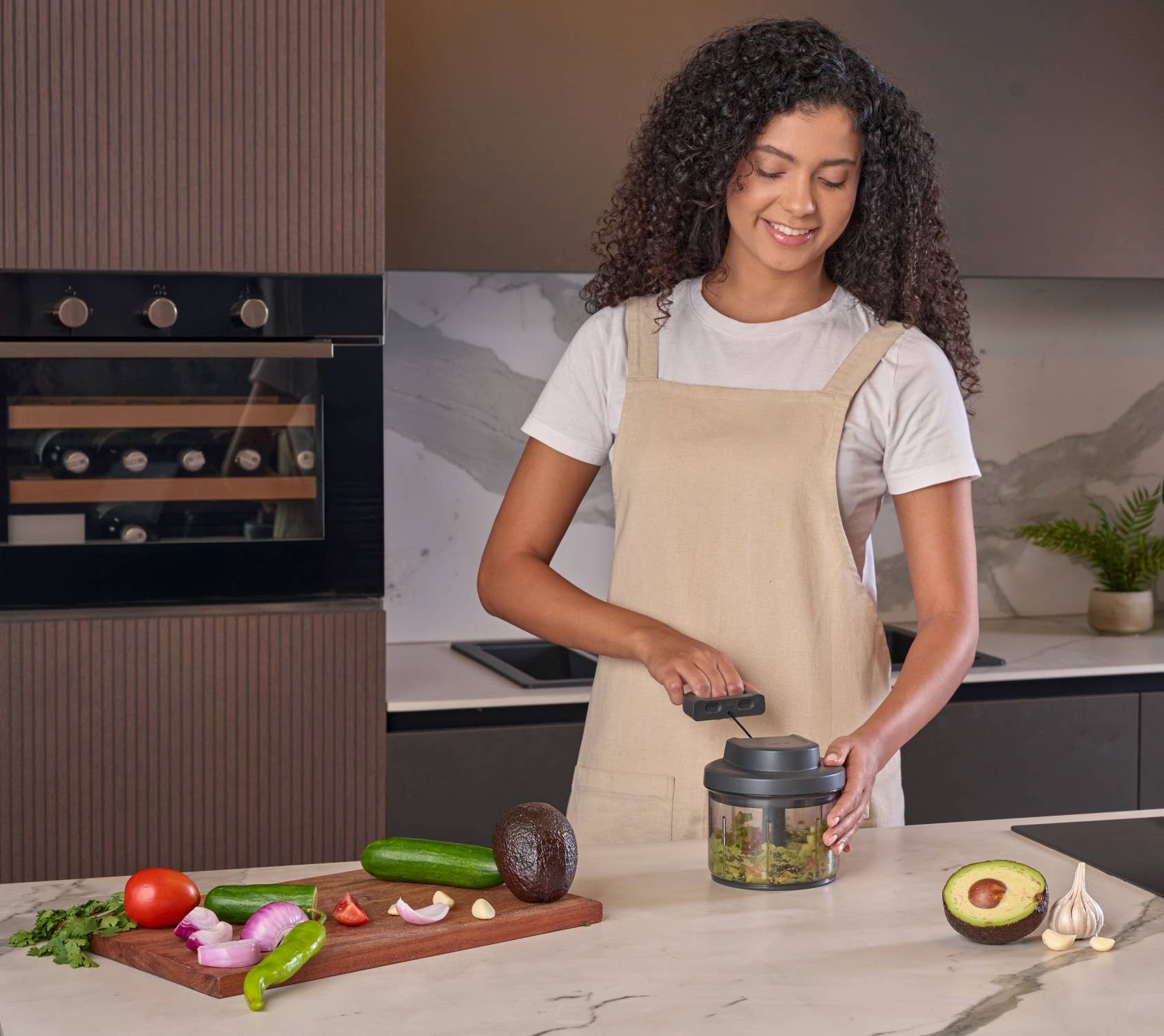 DKHB [Zyliss, Cole & Mason, Swissmar, AdHoc, Ken Hom] - Wholesale Kitchen Appliance - Zyliss Easy Pull Food Processor2