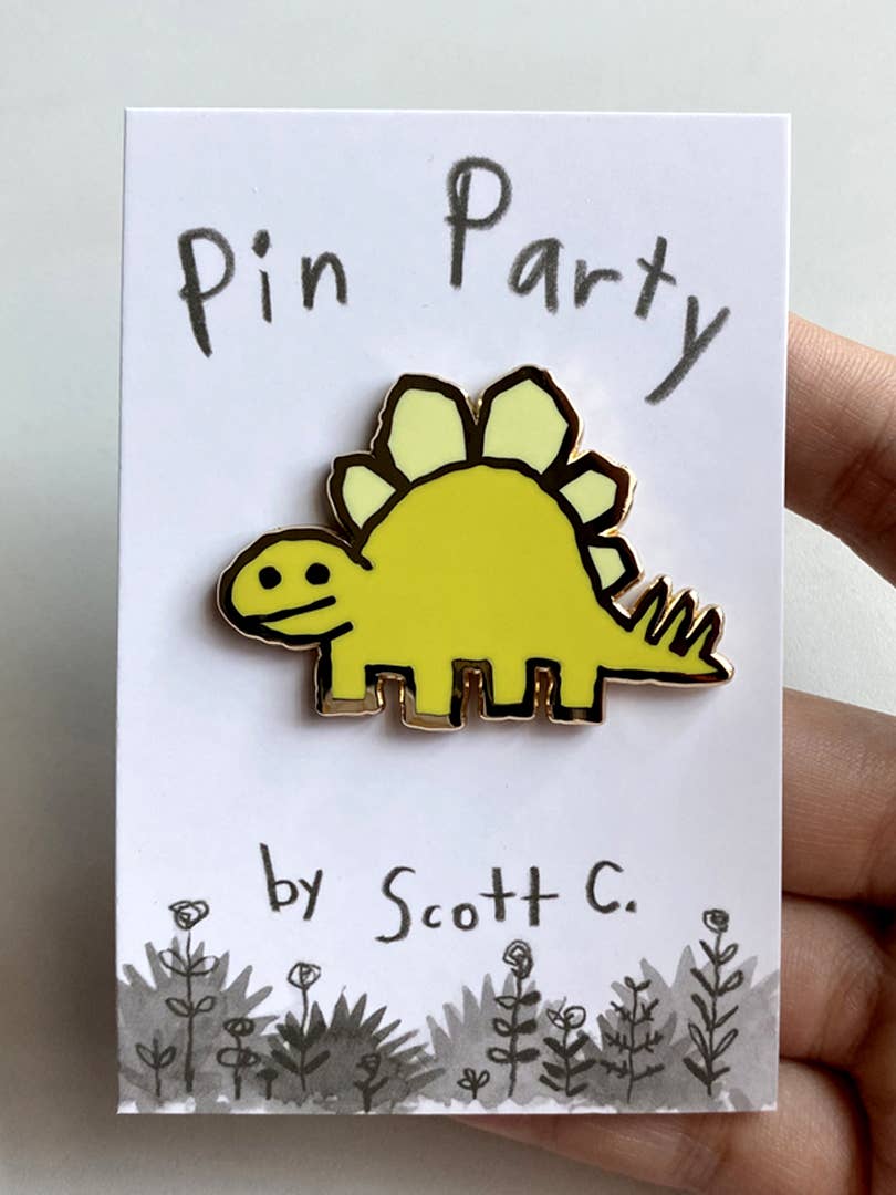 The Scott C Shop - Wholesale Lapel Pin/Button - Stego Enamel Pin1