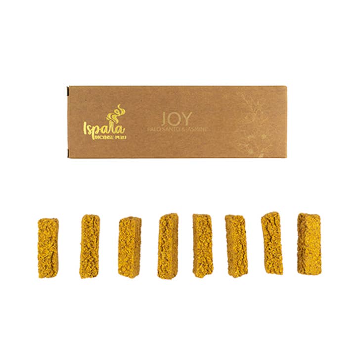 Ispalla - Joy (Palo Santo & Jasmine) Incense Tablets (12/Box for wholesale by GREENROOTS USA LLC