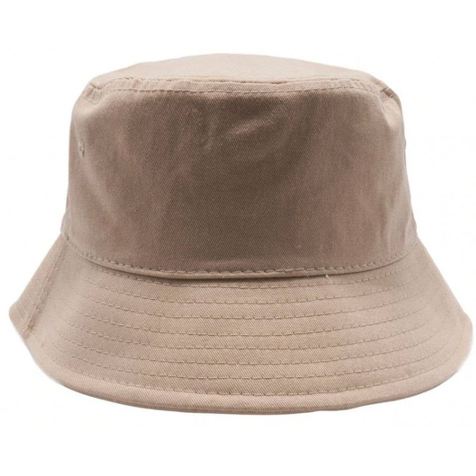 DOBBI - Wholesale Bucket Hat - Women's - PLAIN WASHED COTTON FISHERMAN BUCKET HATS7