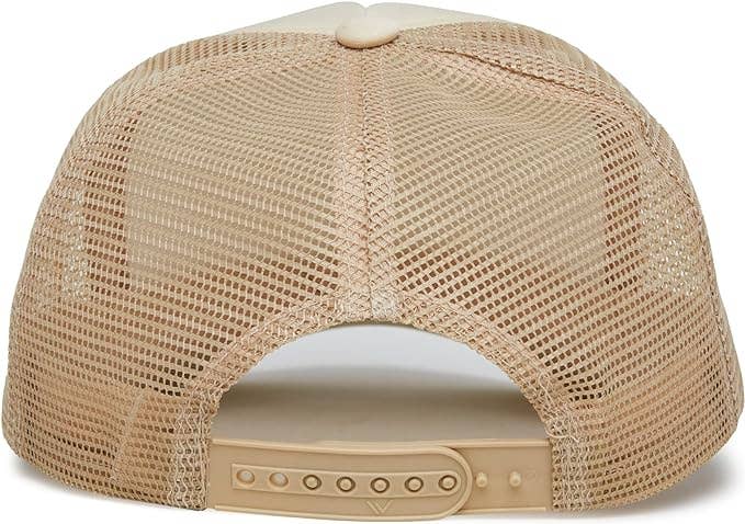 Funky Junque – wholesale Trucker hat – Men's – Foam Snapback Trucker Hat - Camel6