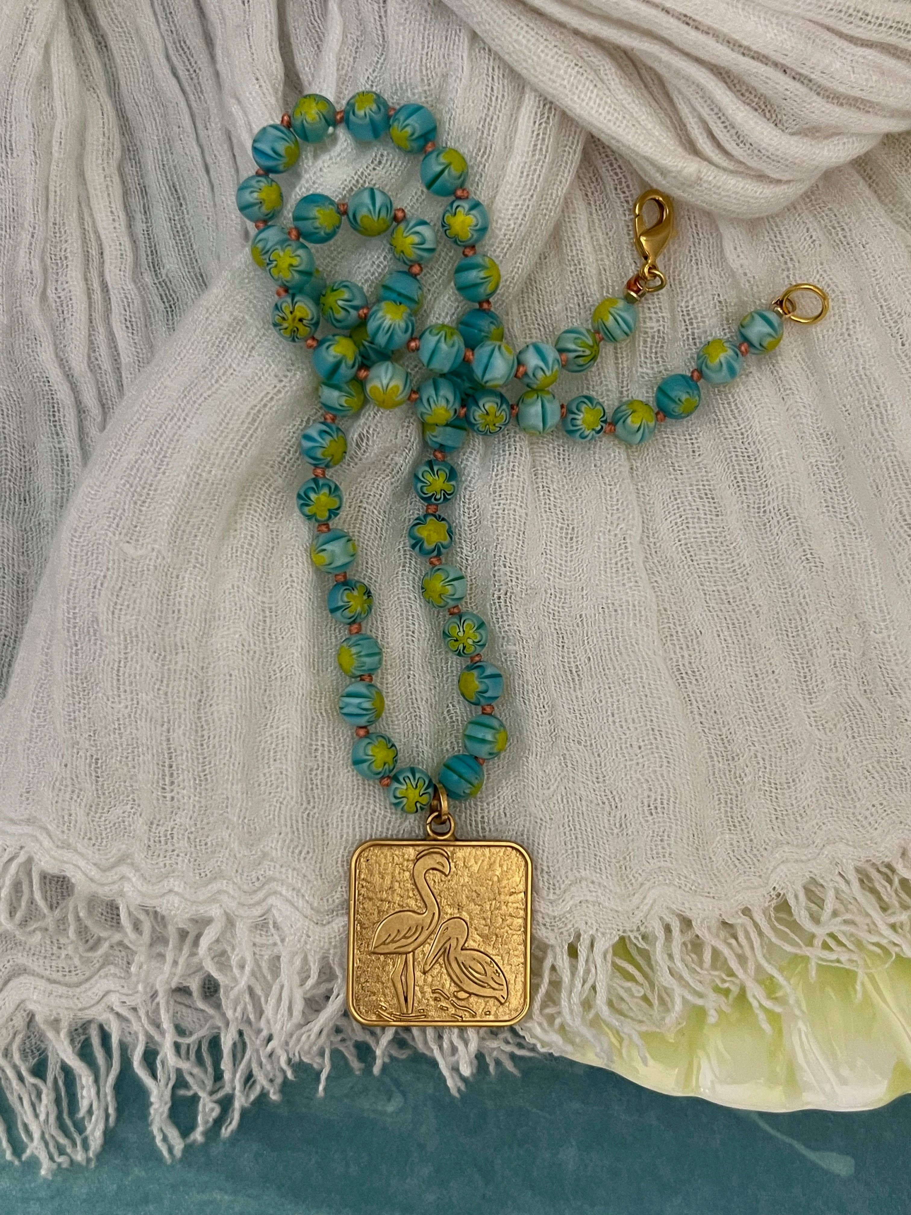 Sandrine France Studio - Wholesale Pendant/Charm Necklace - Golden Necklace2