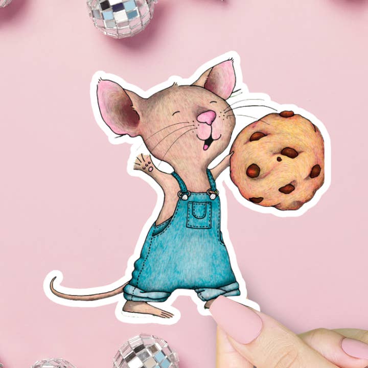 ShopSourSweetener - Wholesale Sticker - Kids & Baby - If You Give A Mouse A Cookie Sticker, Children's Book1