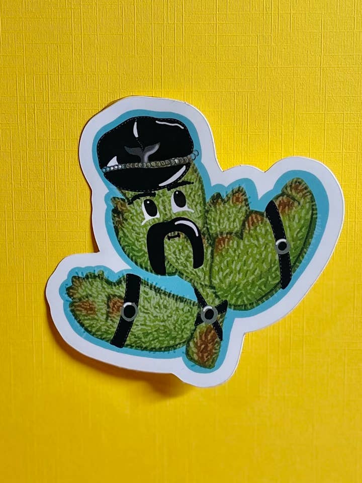 Plant Daddy Matte Sticker for wholesale by Cover Yo Space Gurl