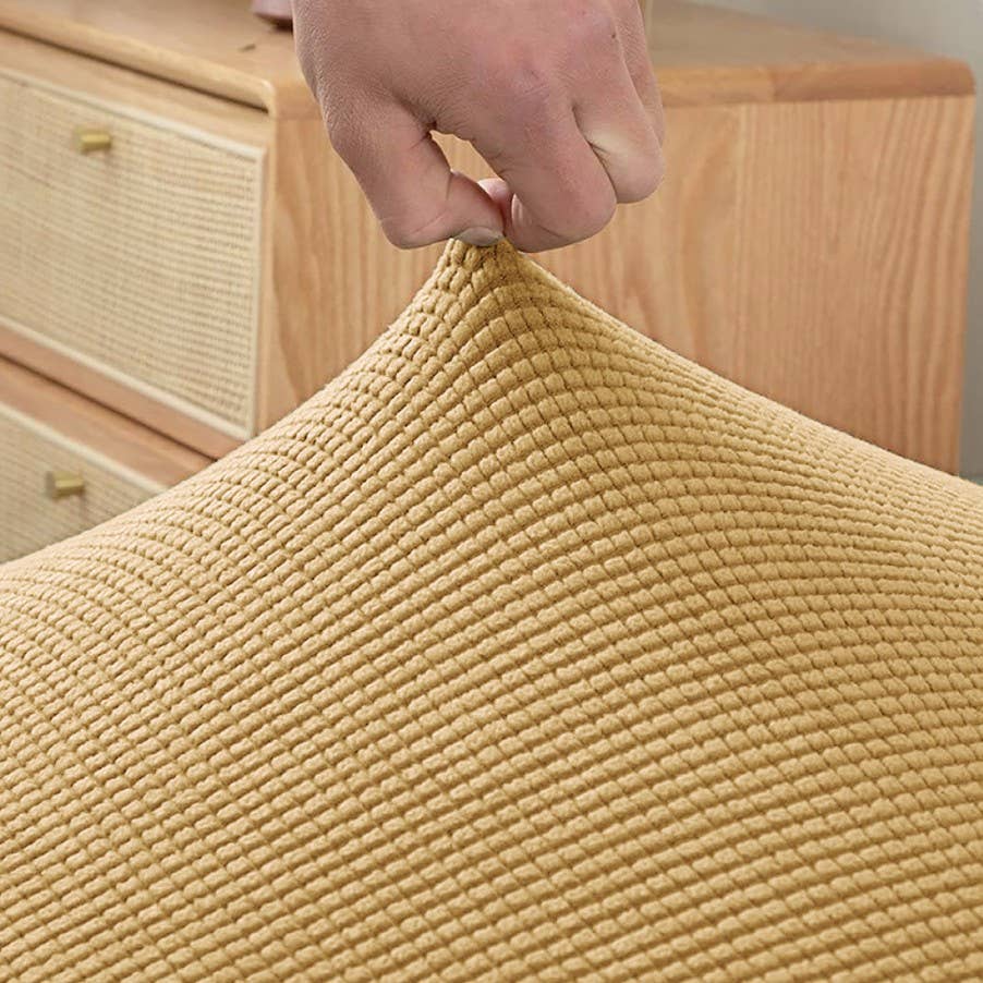 home mart goods - Vente Housses de chaise/canapé - Ensemble de 2 housses extensibles pour chaise de salle à manger, cuisine, bureau7