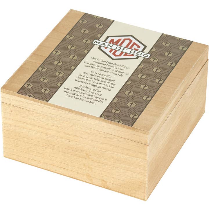 Boite souvenir Man Of God pour la vente par Dicksons