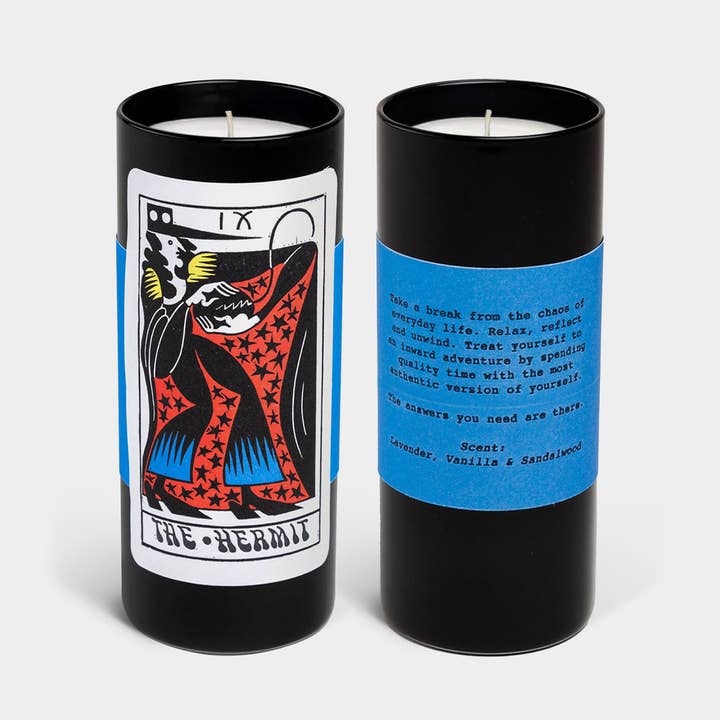 Tarot Eremitlys - 6" høj og 60 timers forbrænding, lav. & vanilje for engroshandel hos 54 Celsius