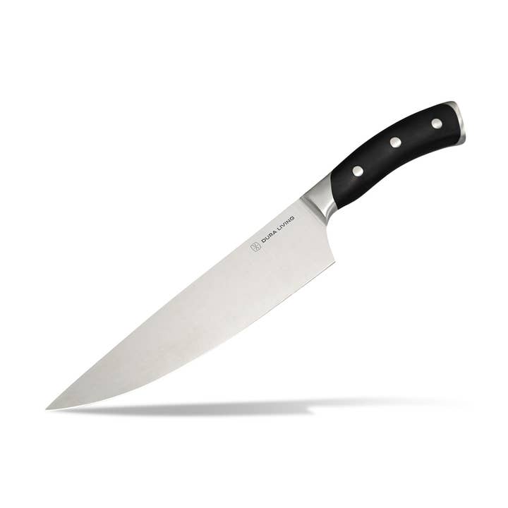 Elite 8 inch Chef Knife - Black for wholesale by Dura Living LLC