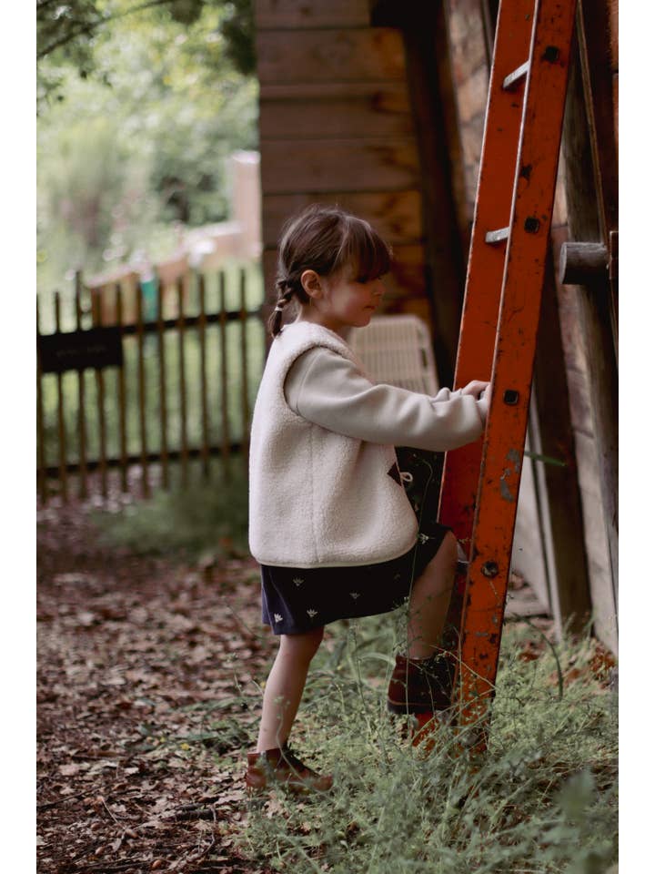 Eli & Nev - Wholesale Outerwear Vest - Kids - Baby / Kids Teddy Vest with Checkered Lining OEKO-TEX