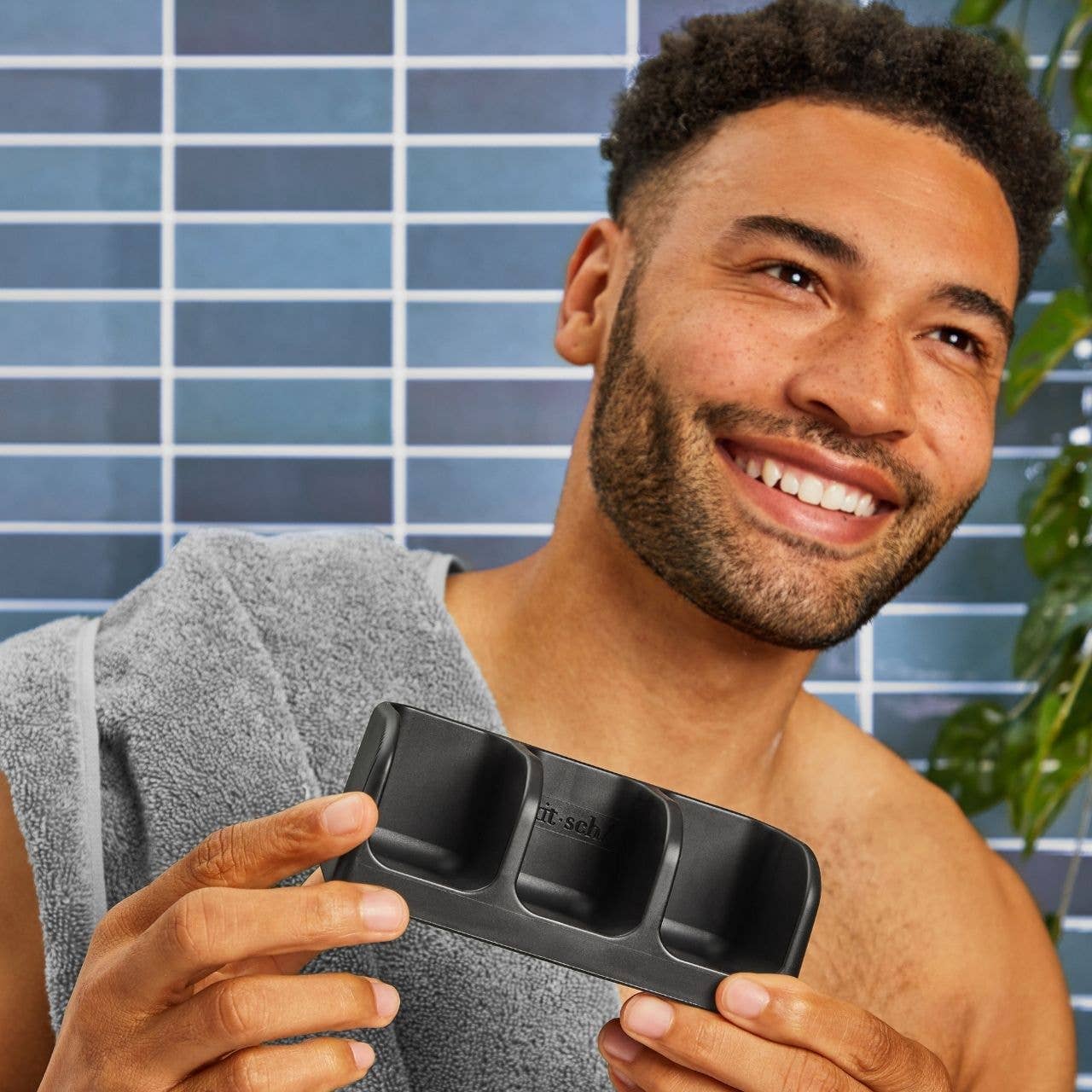 KITSCH - Wholesale Bath Soap Dish - Self-Draining Soap Dish - Black6