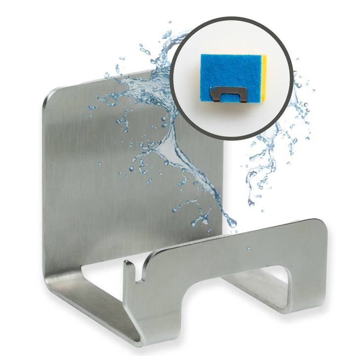 MM Steel Styles Kitchen Sponge Holder - Self-Adhesive for wholesale by MM Steel Styles