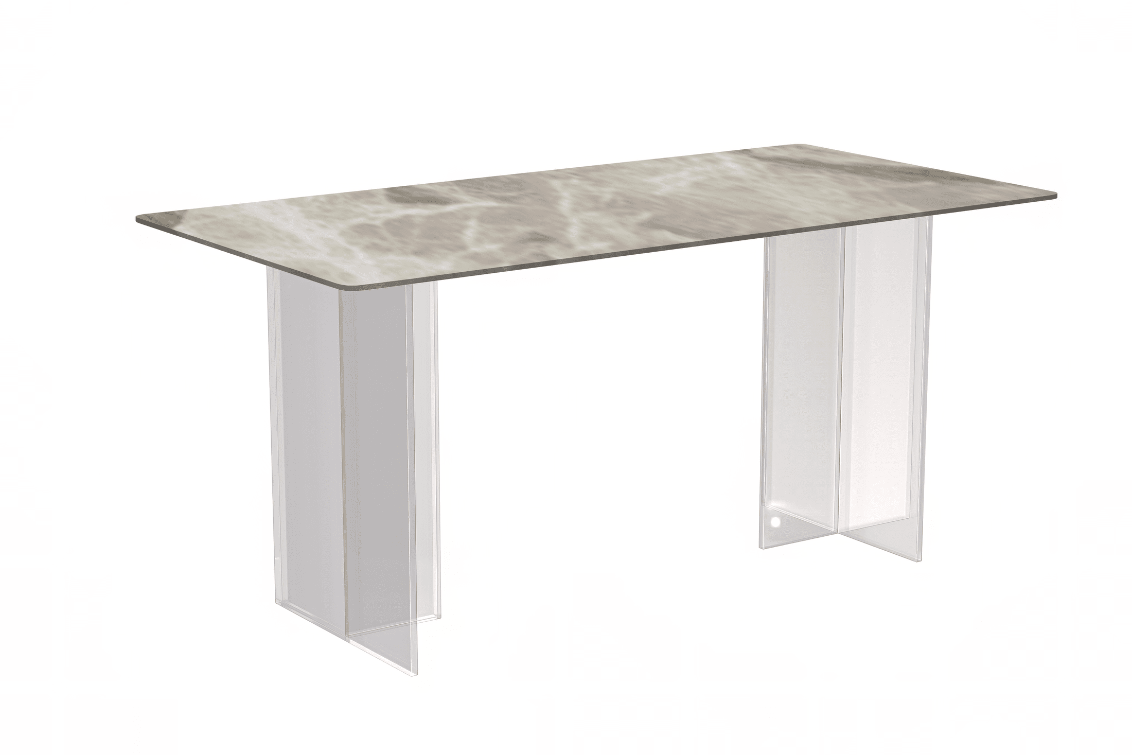 LeisureMod - Wholesale Side Table - Kova Rectangular Dining Table with Stone or Glass Top18