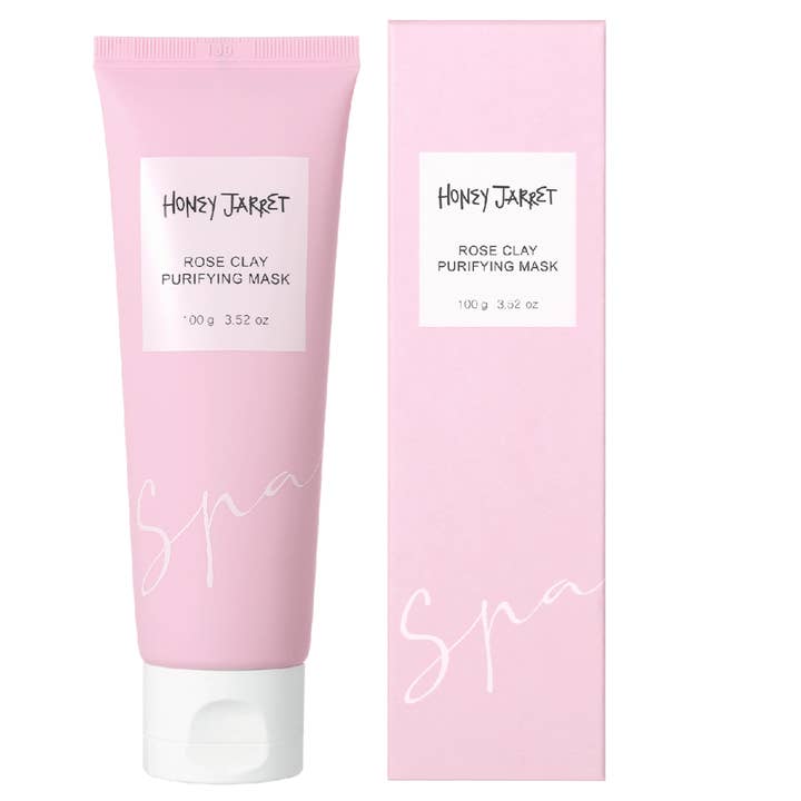 Honey Jarret - Wholesale Skincare Face Mask - Rose Purifying Clay Mask