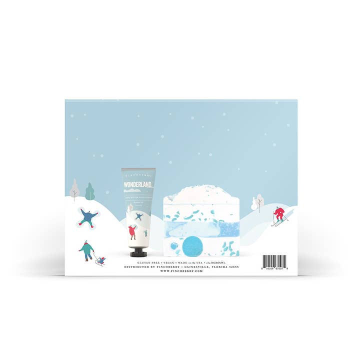FinchBerry - Wholesale Bath & Body Set - Wonderland 2 Pc Stocking Stuffers Bath & Body Gift Set