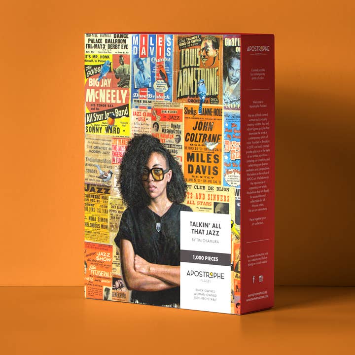 Talkin' All That Jazz by Tim Okamura for wholesale by Apostrophe Puzzles