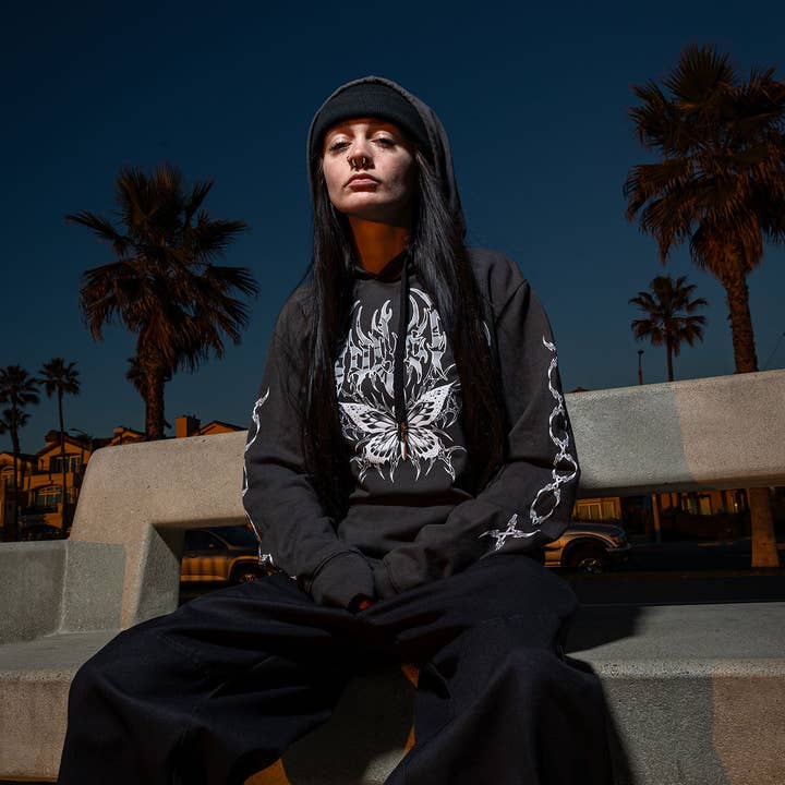 Hexwing Hoodie for wholesale by Sullen Clothing