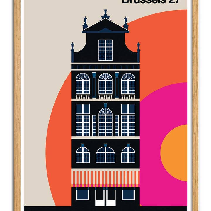 Wall Editions - Wholesale Poster - Art-Poster - Brussels 27 - Bo Lundberg3