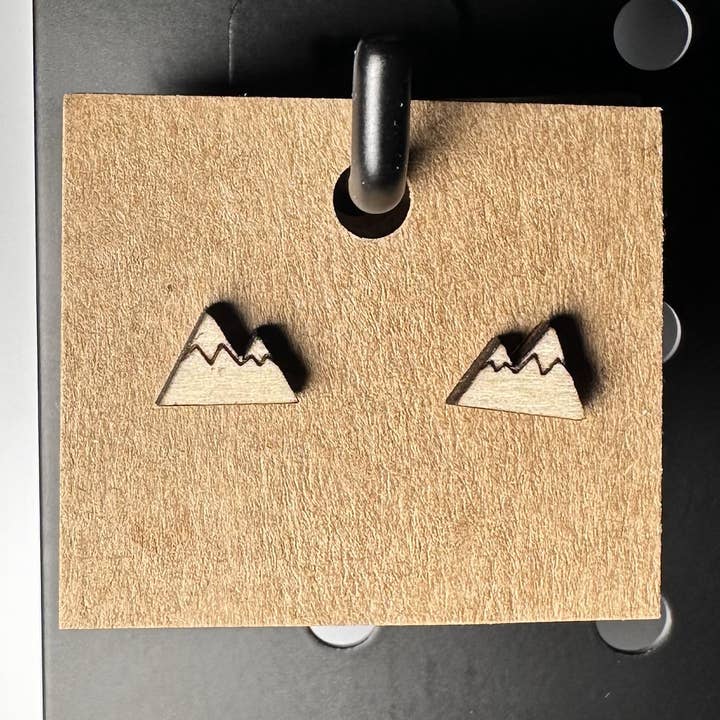 Mountain Stud Earrings for wholesale by Mountain Maryland Trading Post