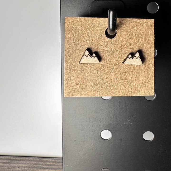 Mountain Stud Earrings for wholesale by Mountain Maryland Trading Post