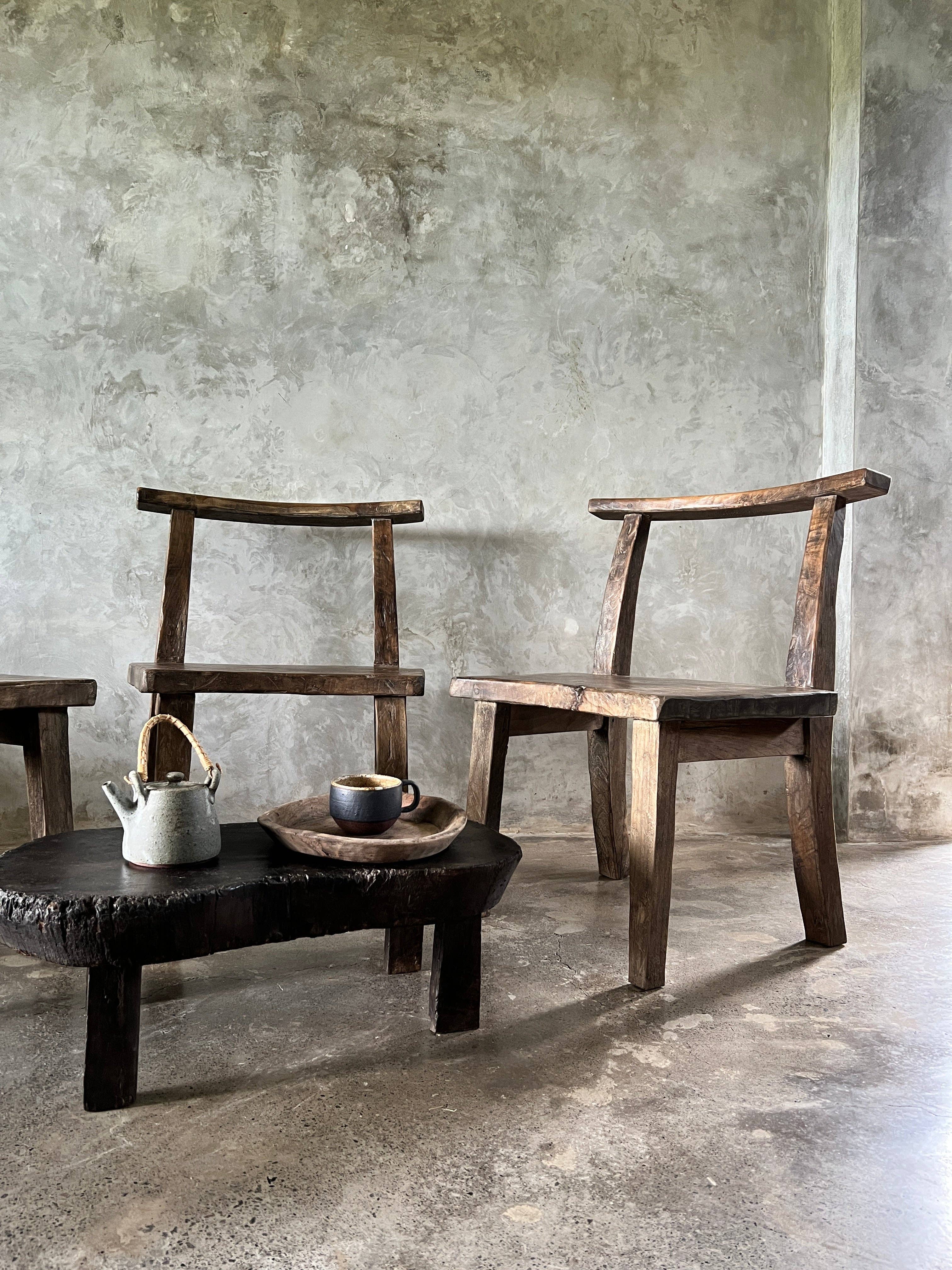 Office Objets – wholesale Chair – Large chair or armchair in antique teak H84 L6071