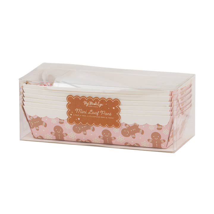 PLLP103 - Gingerbread on Pink Loaf Pan Set for wholesale by My Mind’s Eye