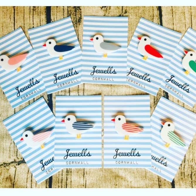 Jewells – wholesale Hair clip – Women’s – Seagull or Puffin resin hair grip clip4