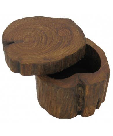 A Lost Art – wholesale Prydnadslåda – Teak Log Box Liten2