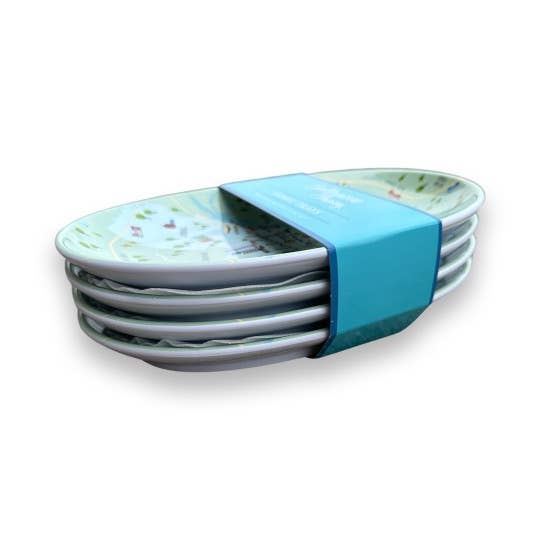 Galleyware - Venta al por mayor Bandeja de servir - Bandeja ovalada Philadelphia para aperitivos de 21,6 x 12,7 cm2