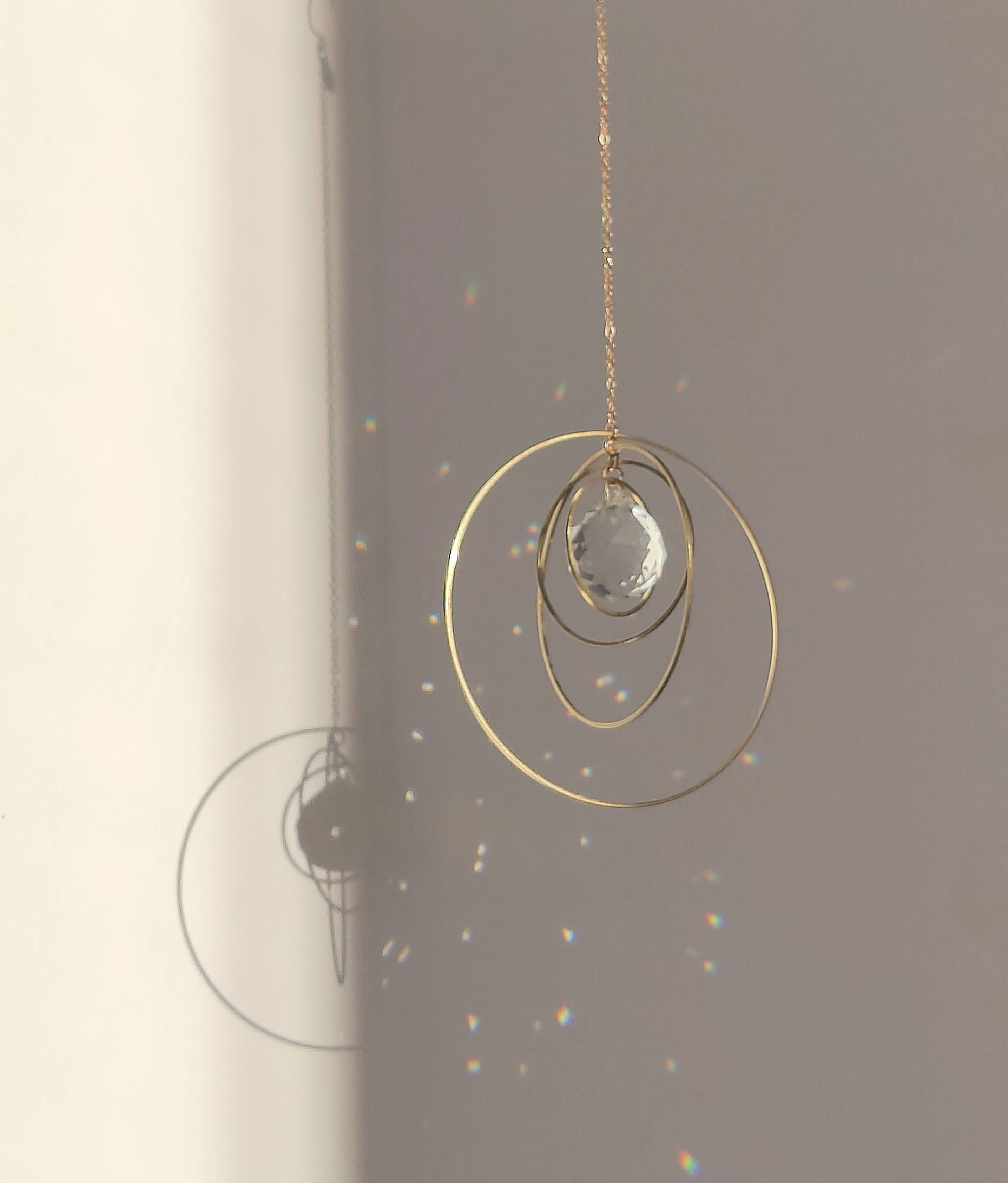 Atelier Intuitive - Wholesale Suncatcher - GALAXY • Brass and glass crystal suncatcher3