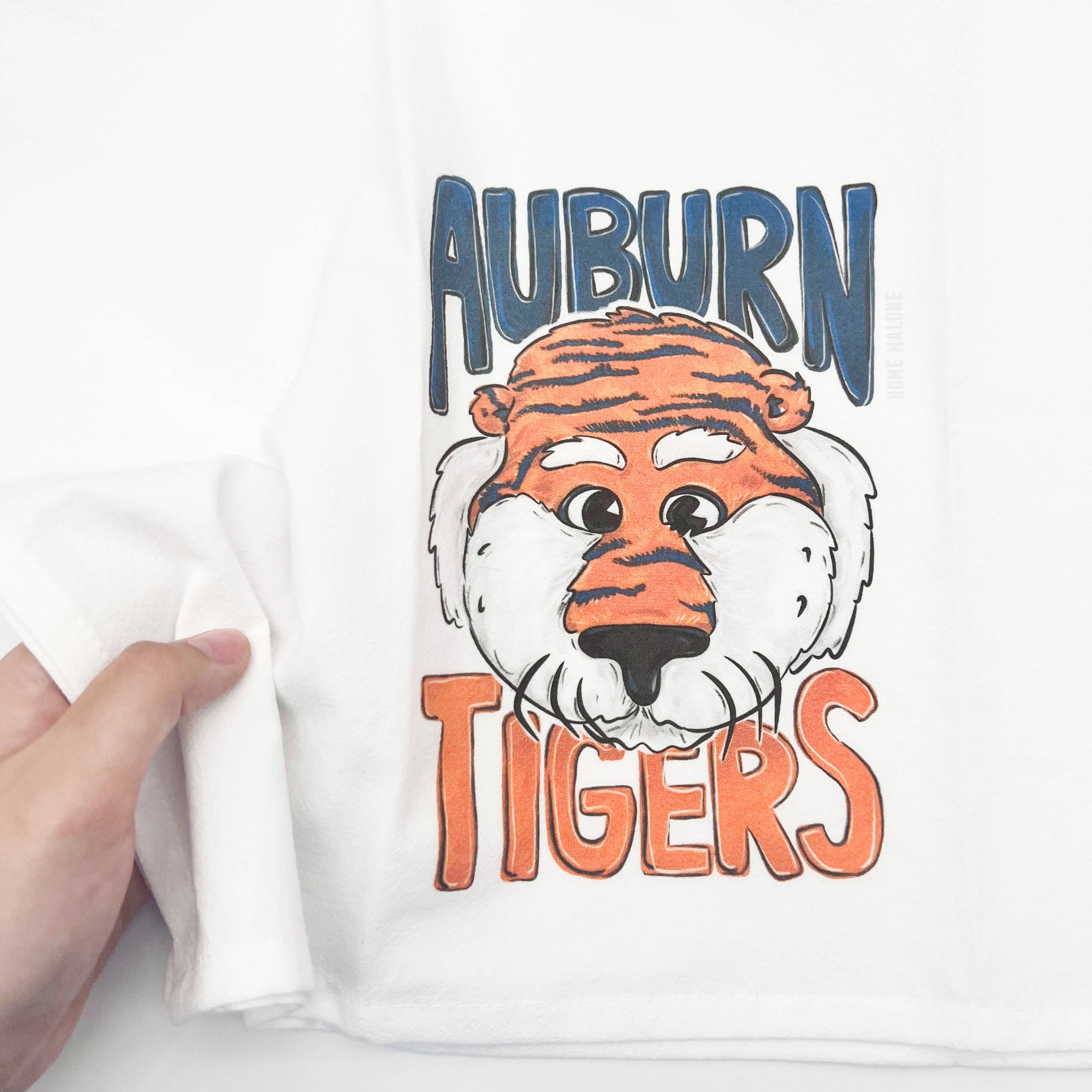 Home Malone - Wholesale Tea Towel - Auburn Tigers Tea Towel Alabama University2