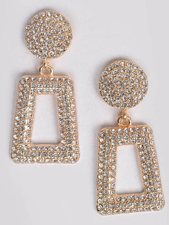 Orecchini pendenti con perline scintillanti per la vendita all'ingrosso da parte di Exclusively Yourz