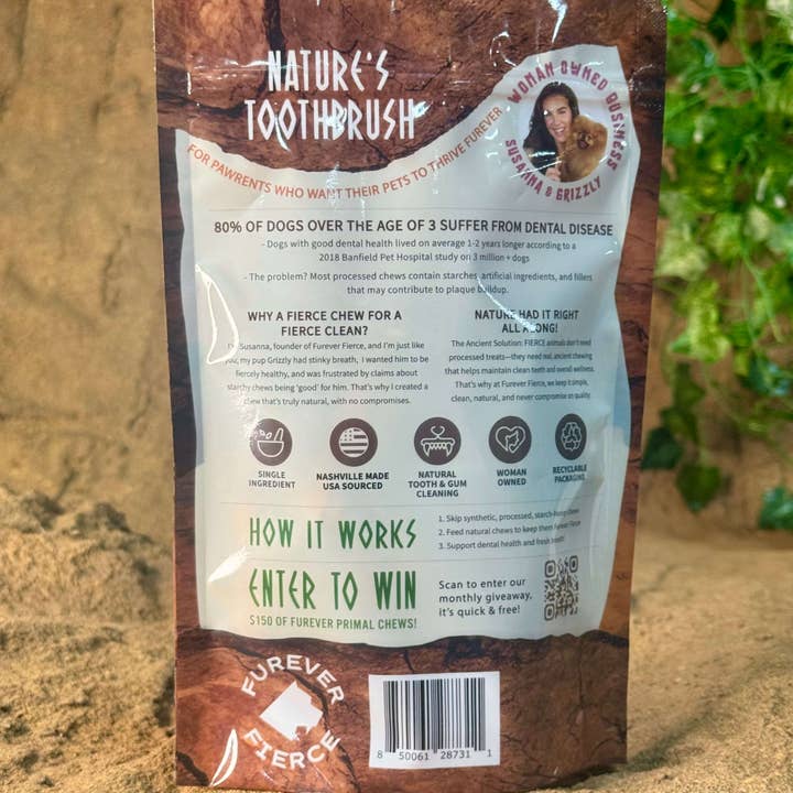 Furever Fierce (formerly Furever Primal) - Wholesale Pet Treats - Dog - Duck Feet Bag of 6 Dog Chew - Natural Single Ingredient2