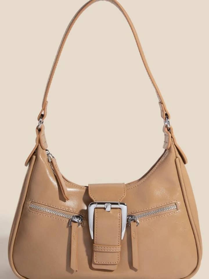 Mala de Mão com Três Fechos e Fivela Grande Fame por atacado de Garden Naked