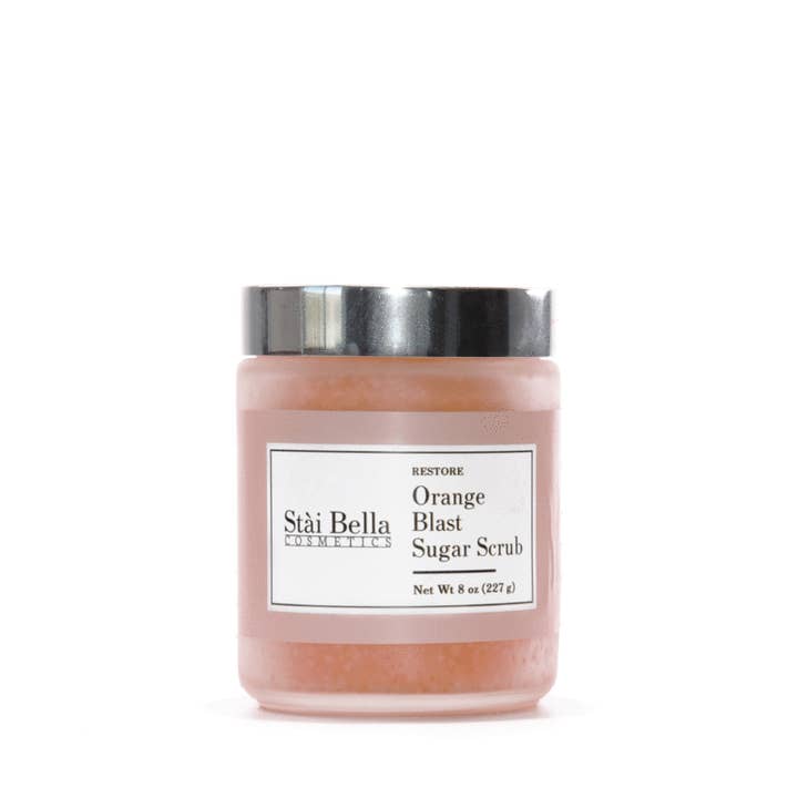 Orange Blast Sugar Scrub for wholesale by Stai Bella