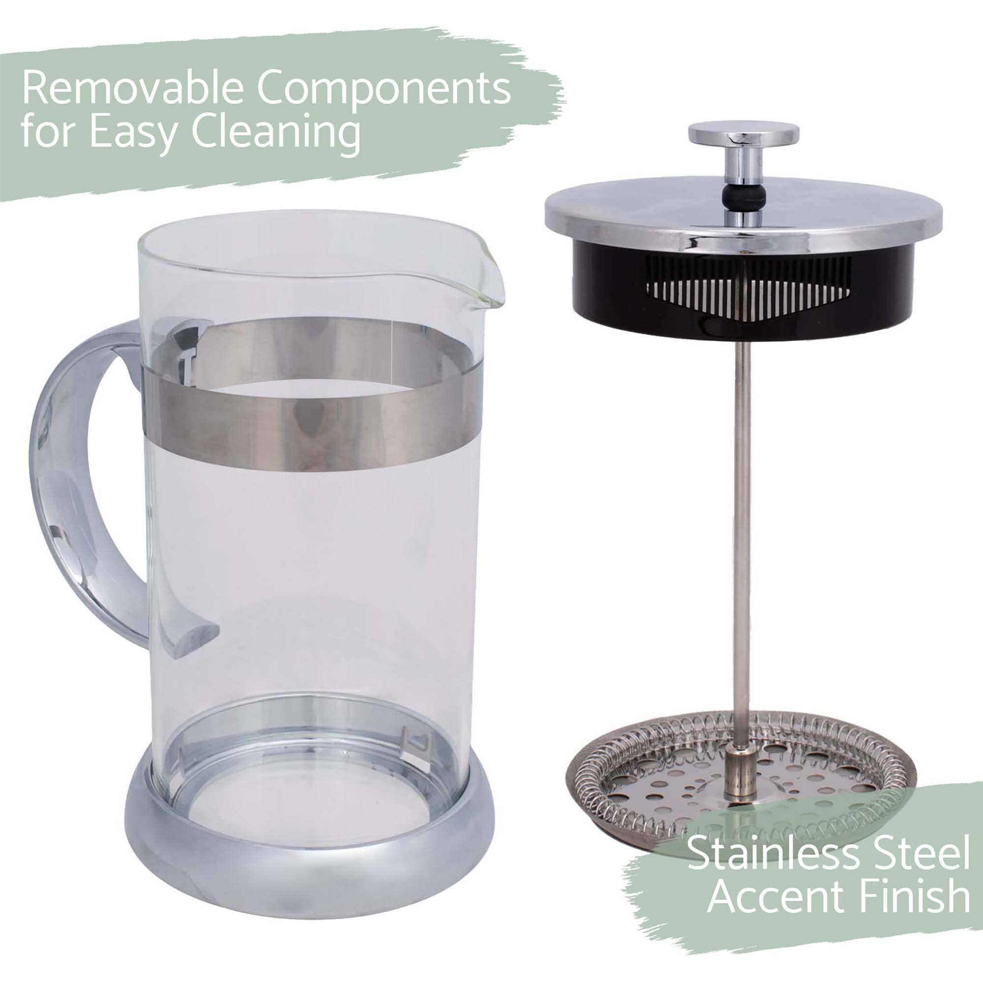EAST AVENUE - Wholesale French Press - Glass and Stainless Steel French Press1