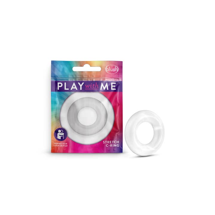 Blush - Wholesale Sex Toy - Play With Me - Stretch C-Ring - 50 Pieces
