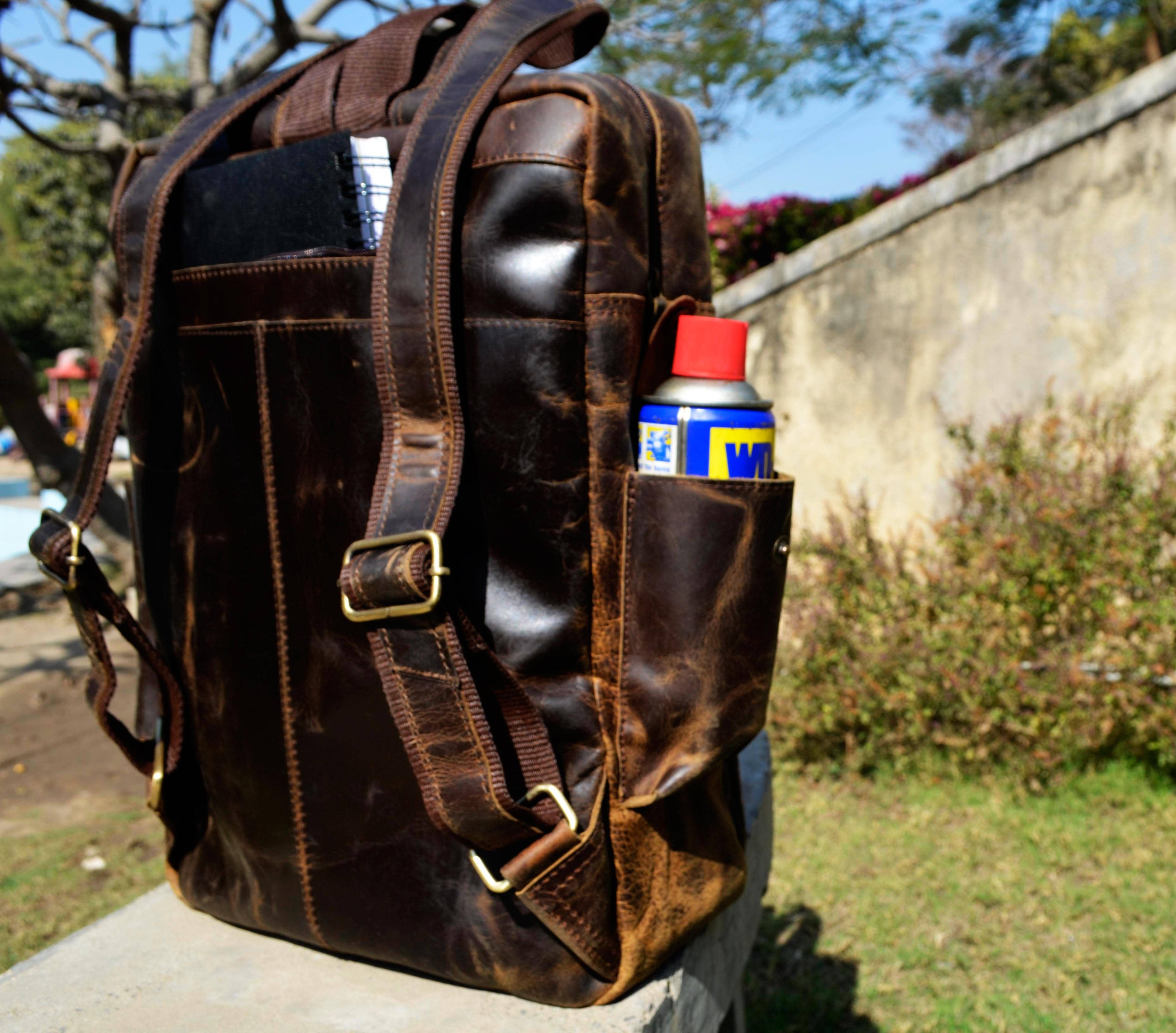 Billion Brothers - Wholesale Backpack - Unisex - Leather Backpack Rucksack Laptop Daypack Everyday Bag 6