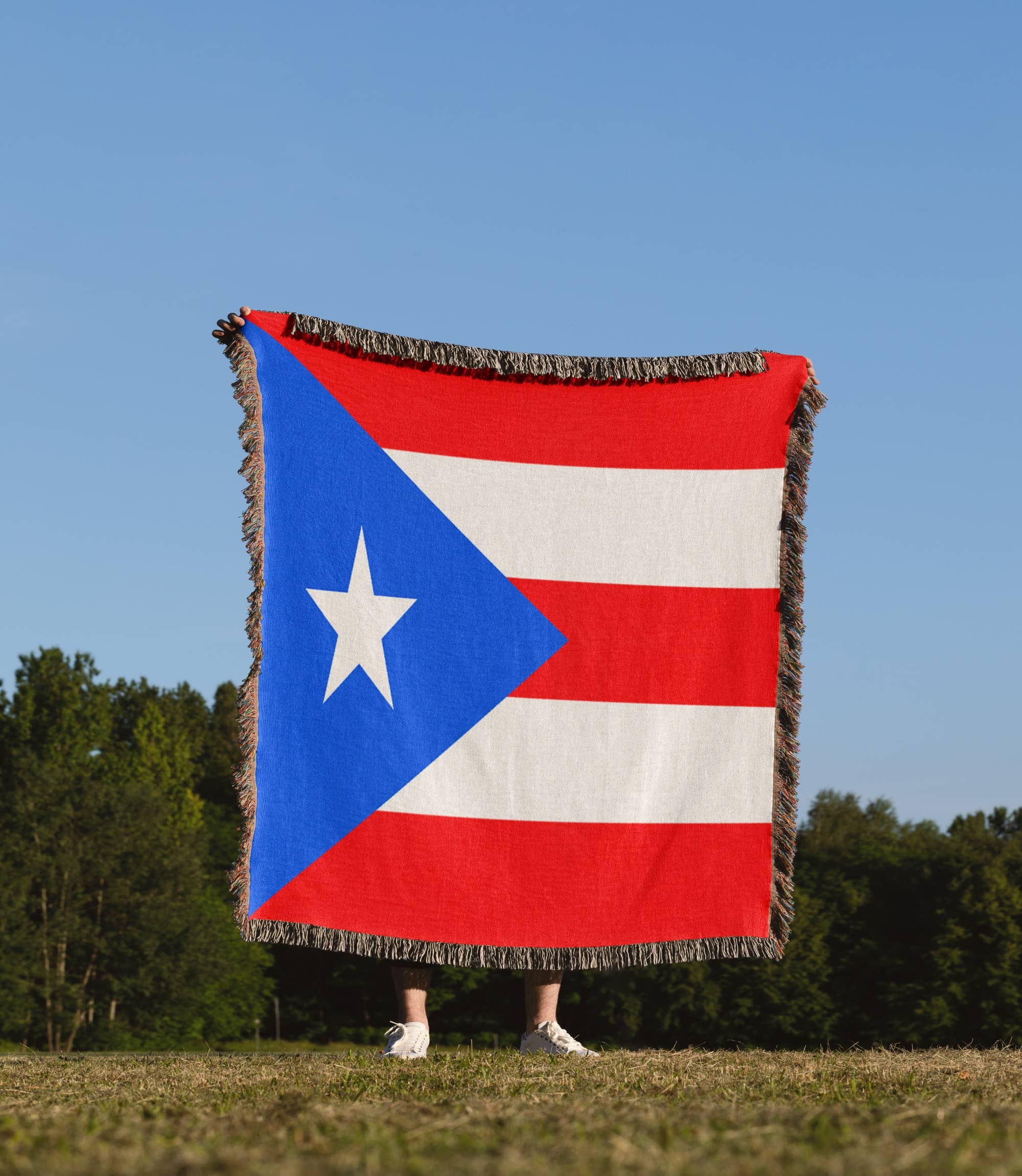 3dRose - Wholesale Throw Blanket - 3dRose, Puerto Rico Flag, Blanket1