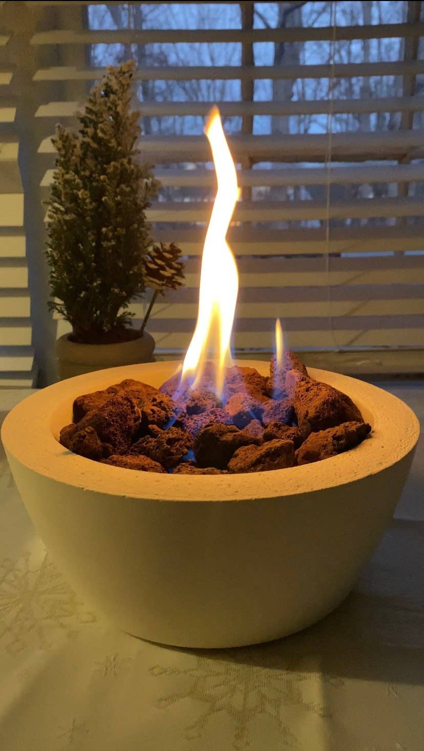 Fancy Concrete – wholesale Fire pit – Tabletop Fire Pit5