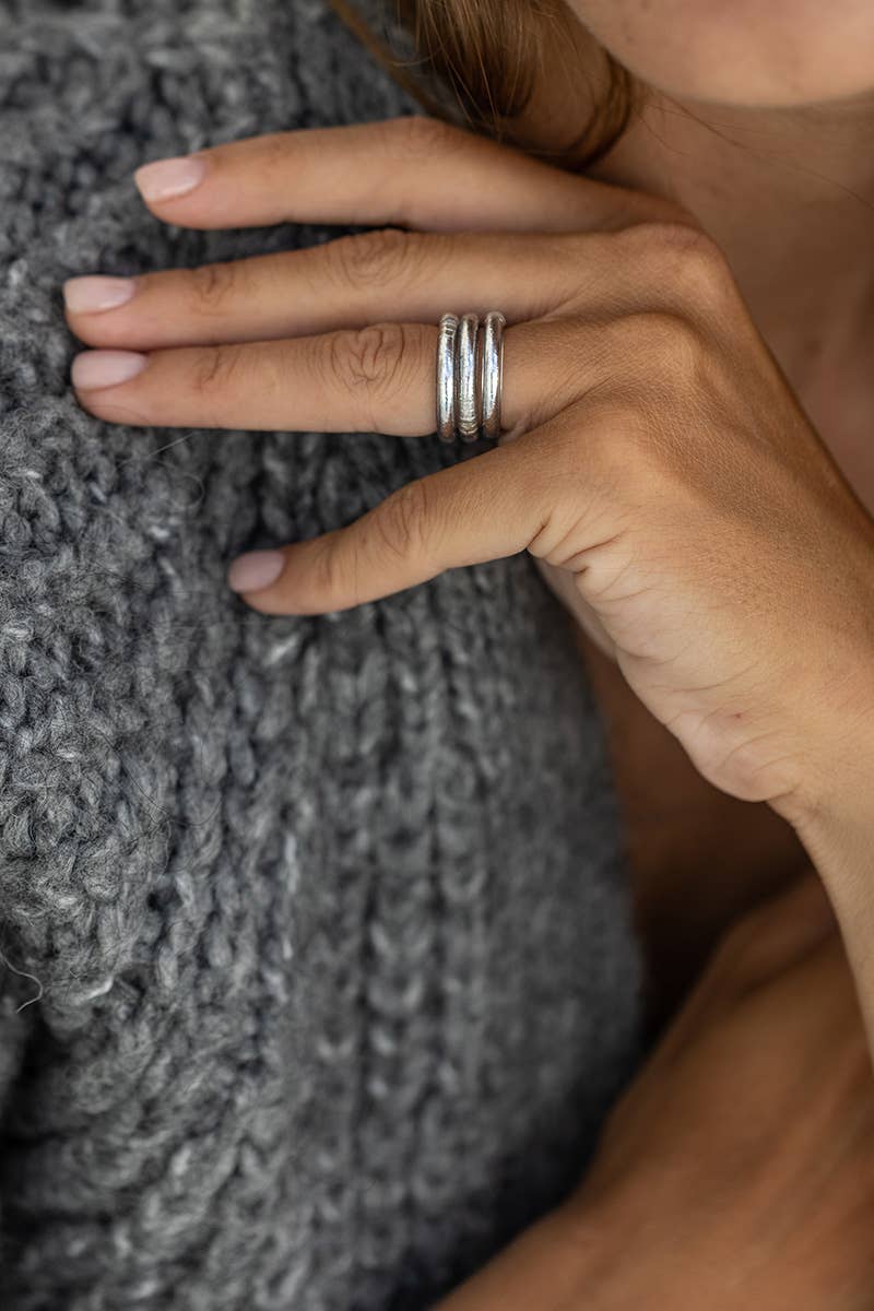 SHANSHAN - Wholesale Band/Stacked Ring - Kumali Ring9